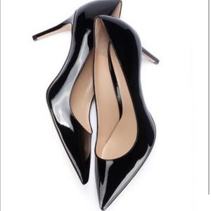 M Gemi Proprio 37 Patent Black Pumps